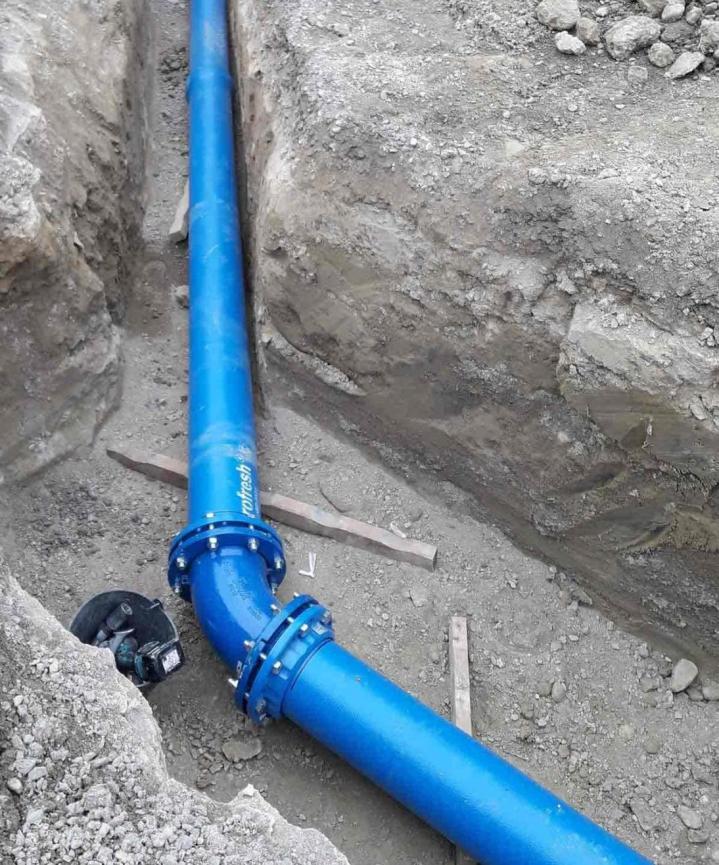 Réalisation des réseaux AEP Saint-Gaudens